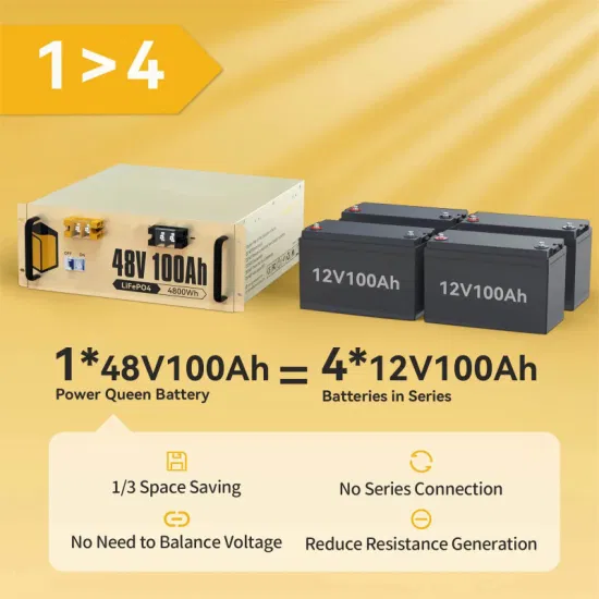 48V Server Rack Battery LiFePO4 51.2V 24V 100ah 105ah 300ah 400ah Cabinet Type 51V Golf Cart Lithium Ion Batteries 48V 200ah