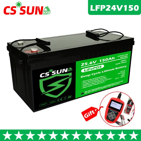 CSSUN 25.6V150Ah Factory Hot Sale LiFePO4 Battery for  Electric Motorcycles  EV RV Electrical Car Replace VRLA OEM ODM Available PY 