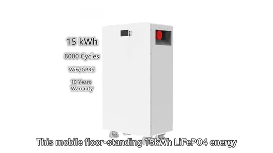 51.2V 280ah 15kwh Wheeled LiFePO4 Home Solar Storage Battery 