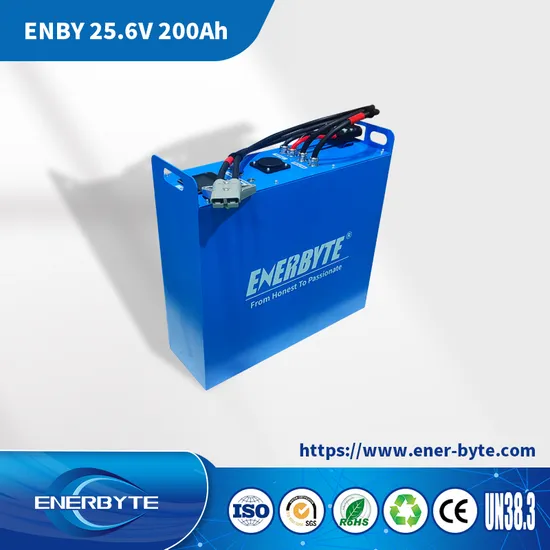 25.6V 200ah Electric LiFePO4 Lithium Ion Battery for Pallet Truck with CE 