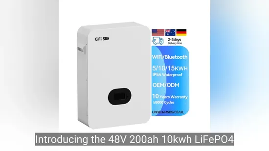51.2V 48V 200ah LiFePO4 Powerwall Lithium Ion Solar Battery 15kwh for Homes 