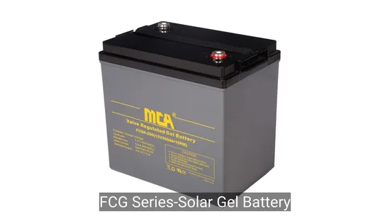 12V 100ah General Purpose Gel VRLA Solar Battery 